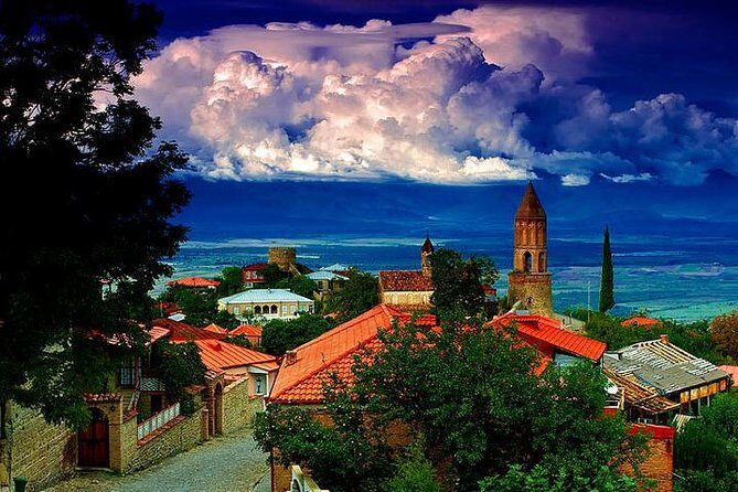 1-Day Trip to David Gareja Monastery with Rainbow Hills & Sighnaghi from Tbilisi - Chichkhituri tower sightline and the Rainbow Hills hike