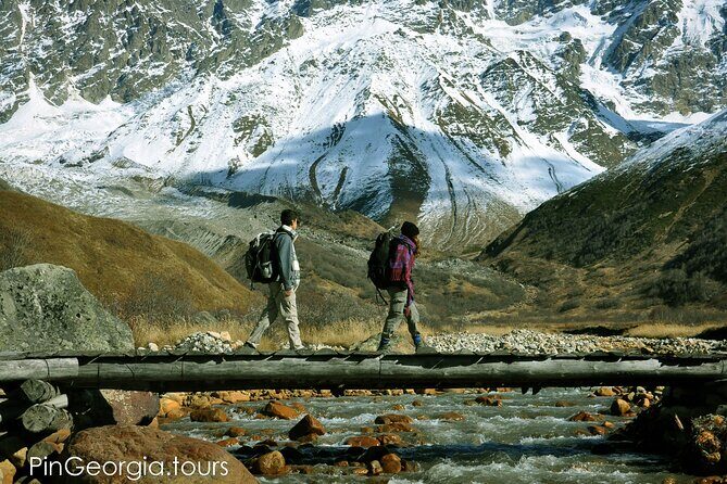 3-Day Svaneti Hiking Tour - First day: Enguri Dam, then Mestia and the Chalaadi Glacier