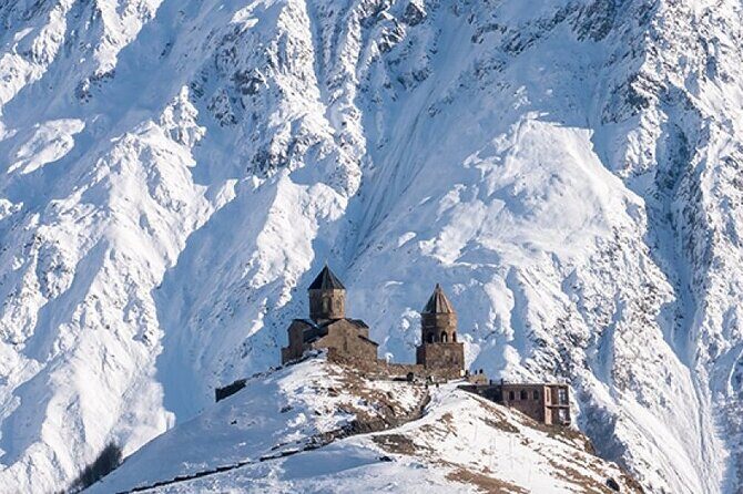 3 Days private tour in Georgia from Tbilisi - Day 3: Zhinvali Reservoir, Ananuri, Gudauri, and the Gergeti Church View