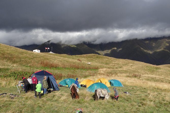 7-day hiking expedition to Tusheti through the Atsunta pass - Atsunta Pass (3,431m): the difficult day that splits regions