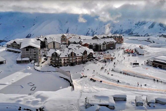Bestseller Day Trip to Kazbeg/Gergeti Delicious Lunch at Rooms - Stepantsminda: Real Town Time After the Big Views