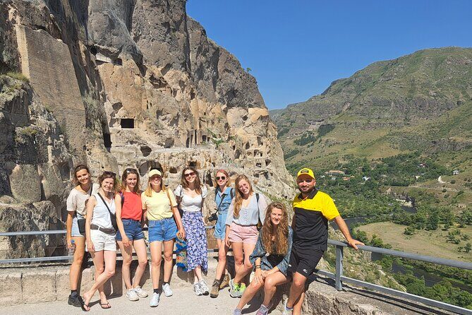 Borjomi - Vardzia • Private 2-Day Escape - Uplistsikhe Cave Town: rock-carved streets and real imagination