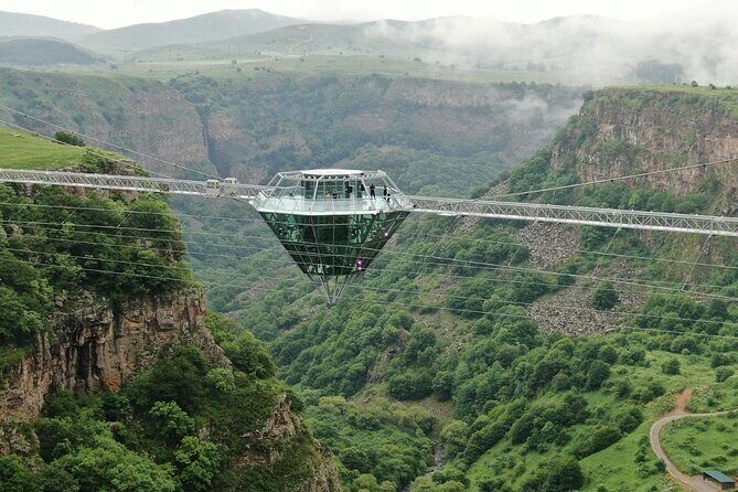 Dashbashi Canyon, Glass Bridge, Bicycle Zip Line, Swing, Private Full Day Tour - Private car from Tbilisi: how the 7–9 hour flow works