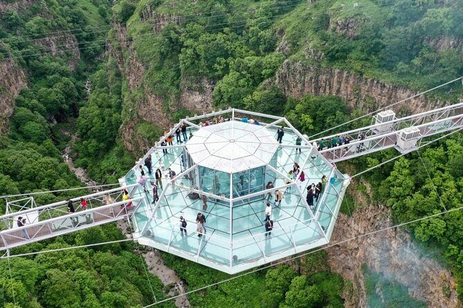 Dashbashi Canyon, Glass Bridge, Bicycle Zip Line, Swing, Private Full Day Tour - Stop 1 at Dashbashi Canyon: why the first chunk of time matters