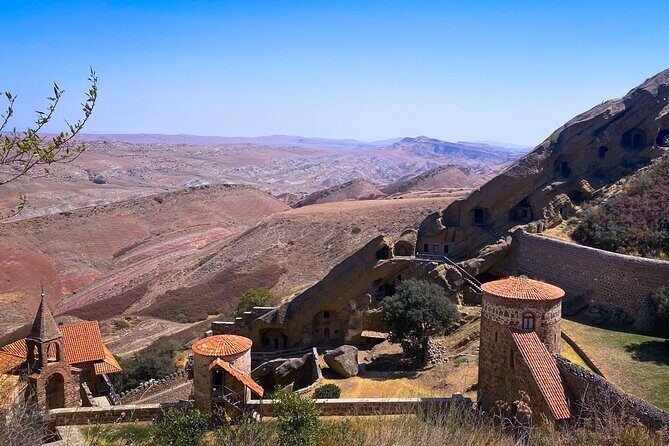 Day Trip to Rainbow Mountains and David Gareja - Kapatadze Lake and the snack reality check