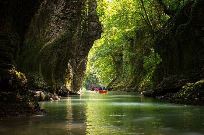 Explore Canyons from Batumi - Prometheus Cave: stalactites, stalagmites, and a 2-hour rhythm