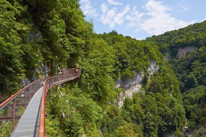 Explore Canyons from Batumi - Martvili + Okatse + Prometheus: why the order makes sense