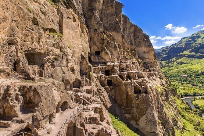 Full Day Private Tour in Vardzia, Rabati and Borjomi with Guide - Vardzia cave city: churches, Georgian storytelling, and viewpoint time