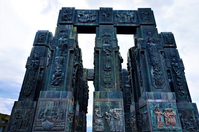 Full Day Tbilisi City Tour with Wine Tasting & Cable Car Ride - Holy Trinity Cathedral: modern scale with an autocephaly message