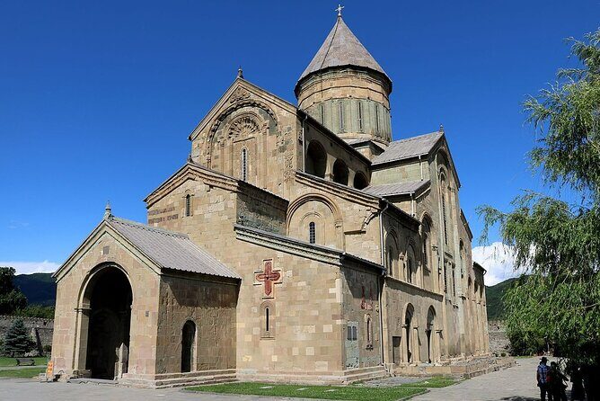 Group Day Tour of Mtskheta,Jvari,Samtavro - Svetitskhoveli Cathedral: Robe of Christ + architectural layers you can spot