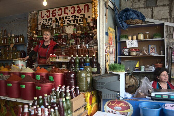 Half-Day Food Tour of Tbilisi Dezerter's Bazaar - Meeting vendors and tasting your way through Georgian basics
