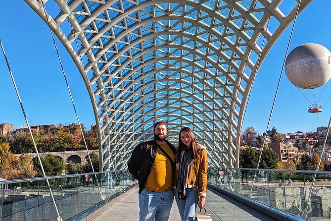 Instagrammable sites of Tbilisi private tour - Gardenia Shevardnadze: flowers and a needed pause