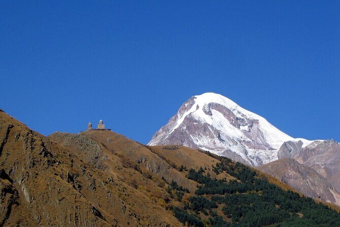 Jvari Monastery, Ananuri, Gudauri, Kazbegi Group & Private Tour - Stepantsminda: small town energy at the base of bigger mountains