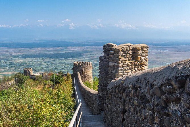 Kakheti: Signagi, Bodbe Monastery, Telavi, Wine Tour. Private tour - Badiauri bread and cheese master class: quick, tasty stops between the big names
