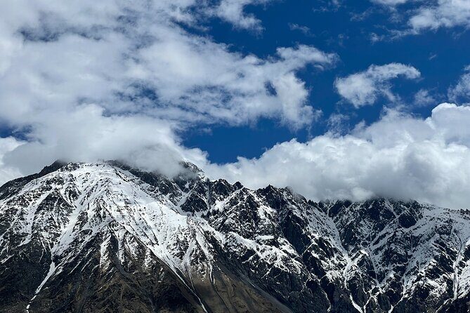 Kazbegi-Ananuri-Gudauri: Epic Views & History (Group) - Kazbegi’s Gergeti Trinity Church at 2,170 meters