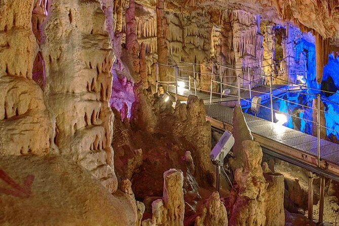 Martvili Canyon, Prometheus Cave, Kutaisi. from Tbilisi. (group tour) - Entering Prometheus Cave: 1,700 meters of Colchis underworld