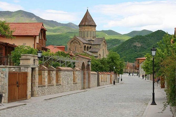 Mtskheta, Ananuri, Gudauri and Kazbegi Full Day Tour from Tbilisi - Gergeti Trinity Church at 2,170 meters: Kazbegi’s big finish