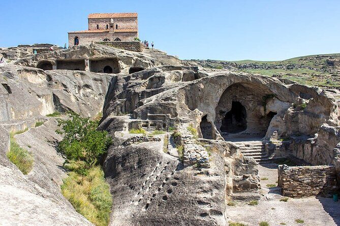 Mtskheta - Jvari + Gori - Uplistsikhe Private Day Tour - Uplistsikhe cave town: the Fortress of God carved into rock