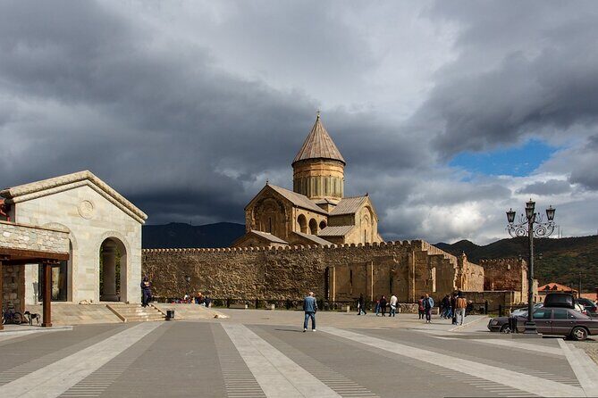 Mtskheta - Jvari + Gori - Uplistsikhe Tour - Uplistsikhe cave town: Fortress of God and rock-cut rooms