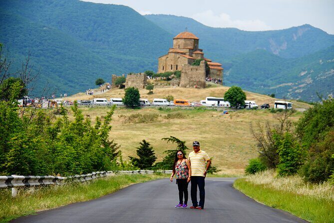 Mtskheta-Jvari-Uplistsike-Chronicle of Georgia, PRIVATE Trip - Jvari Monastery: quick UNESCO stop with big river views