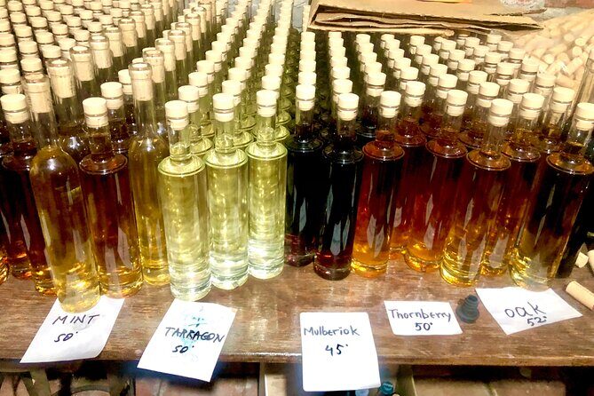 Natural Wine Tour to Kartli region, lunch & wine tasting at Andro Barnovi - The Tastings: Freshly Squeezed, Vintage, and Strong Spirits