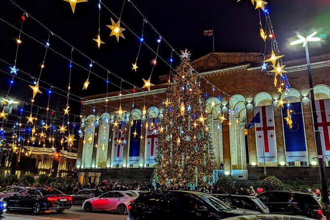 New Year in Tbilisi: Christmas Market and Hidden Gems Tour - Orbeliani Square Christmas bazaar: mulled wine, crafts, and decorated power