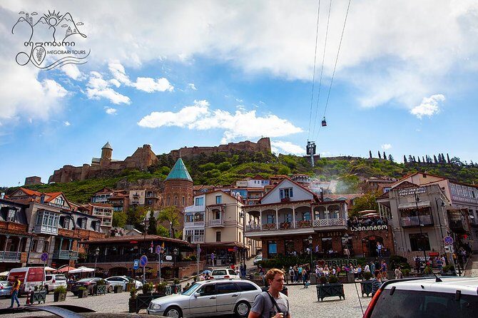 Old Tbilisi & Mtskheta. Private tour from Kutaisi - Old Tbilisi: Metekhi, Europe Square, and the Bridge of Peace walk