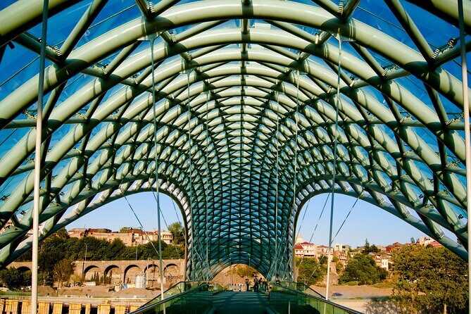 Old Tbilisi Tour: Private Walking Tour With Wine Tasting - Sioni Cathedral and the Bridge of Peace: Holy Ground Meets Modern Glass