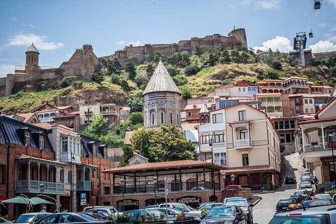 Old Tbilisi Tour: Private Walking Tour With Wine Tasting - Metekhi Cathedral and Rike Park: Mtkvari River Views and a Georgian Legend