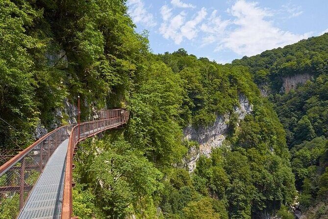 Private Canyon &Cave Tour from Batumi(Martvili,Okatse,Prometheus) - Martvili Canyon: 2,400 Meters Along the Abasha River