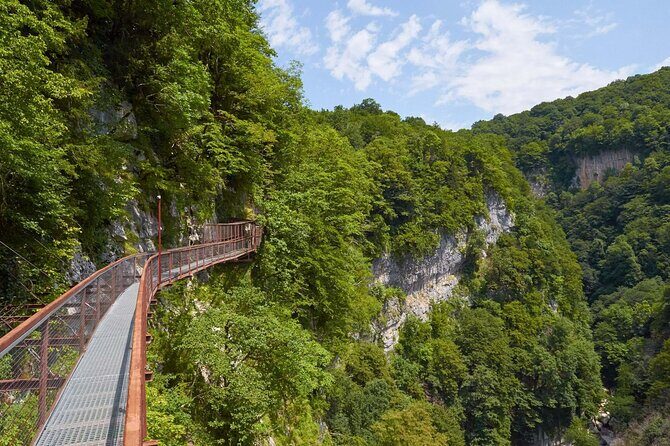Private Canyon&Cave Tour from Kutaisi(Martvili-Okatse-Prometheus) - A big day of cliffs and caves from Kutaisi