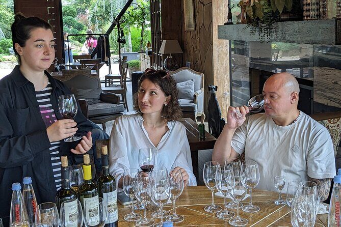 Private Kakheti Tour organic Wine Tasting with Lunch - KTW Winery Tasting: Five European-Style Wines Plus Brandy