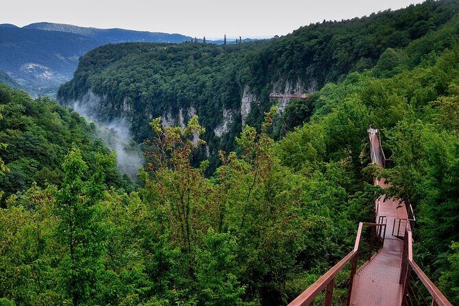 Prometheus Cave, Okatse Canyon & Martvili Canyon from Kutaisi - What’s included vs. not: the comfort package you actually get