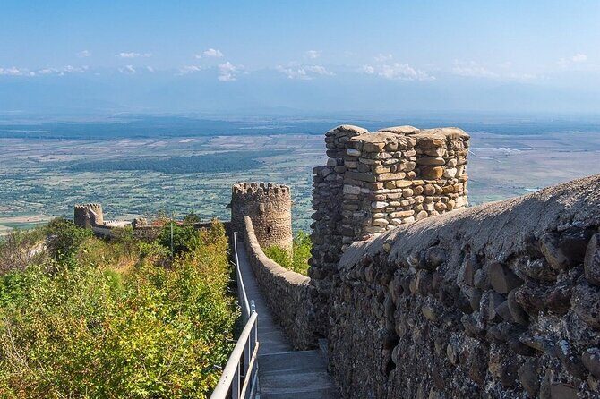Taste of Kakheti: Wine Tour Bread Baking & Churchkhela Workshop - Bodbe Monastery of St. Nino: calm gardens and a Christianity connection