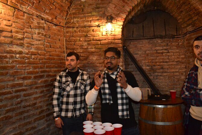 Tbilisi City Pub Crawl - Stop 1: Crossroads Bar and the shot + task kickoff (about 35 minutes)