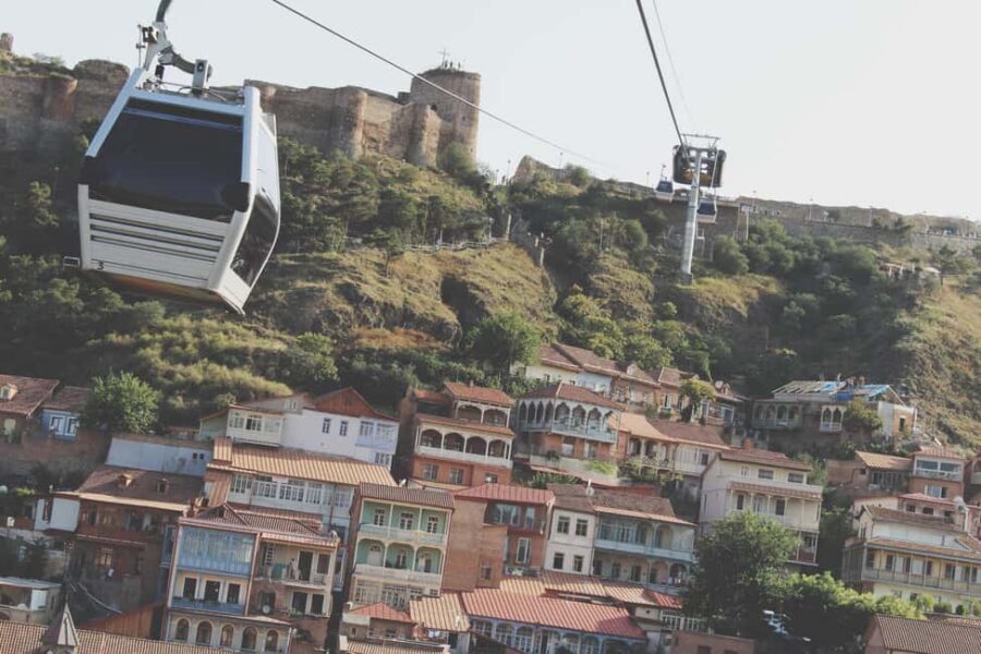 Tbilisi: Old and New City Guided Tour with 2 Cable Car Rides - From Ioane Shavteli Street to Anchiskhati Basilica: streets you can recognize again
