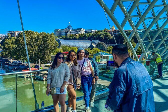 Tbilisi Walking Tour Including Cable Car and Traditional Bakery - Europe Square and Rike Park: modern context without turning it into a lecture