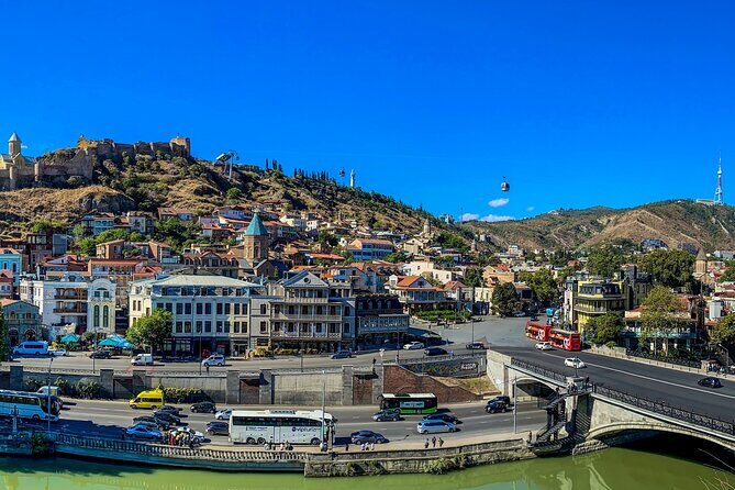 Tbilisi Walking Tour Including Cable Car and Traditional Bakery - Metekhi Cathedral and Vakhtang Gorgasali: Tbilisi’s origin stories in one line of sight