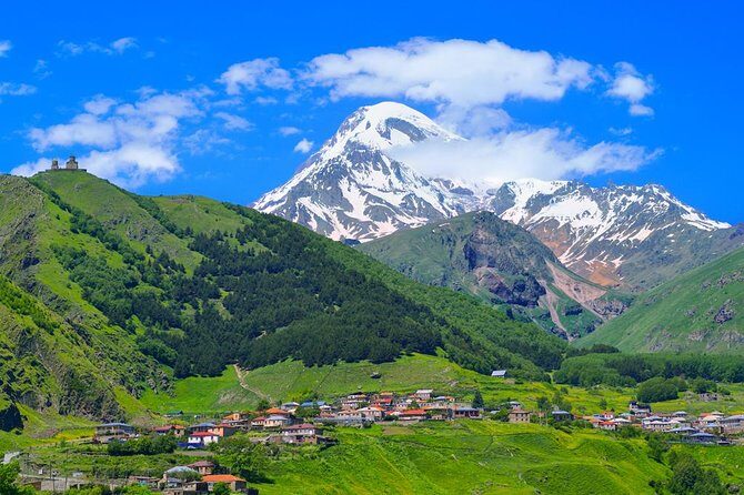 To The Majestic Kazbegi Full Day tour - Russian–Georgian Friendship Monument: Soviet history with a great view
